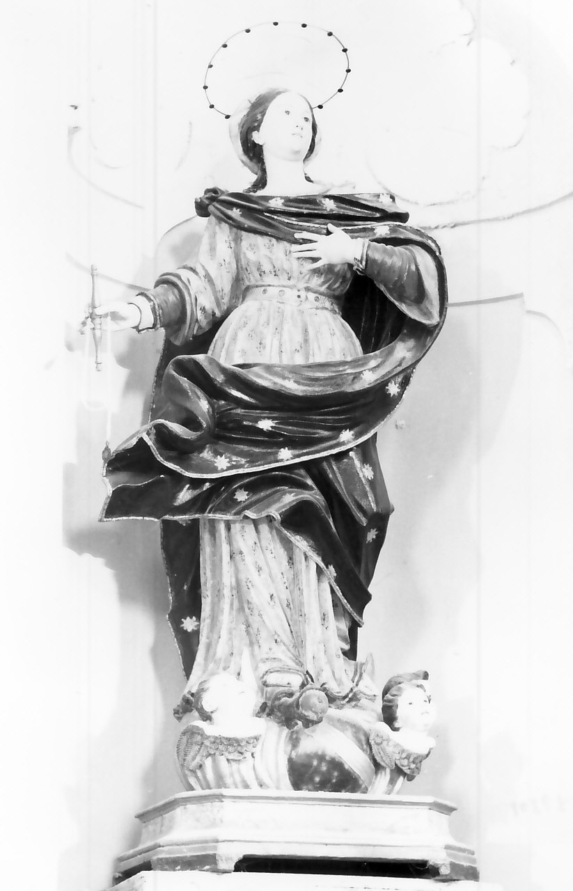 Madonna Immacolata (statua, opera isolata) - bottega calabrese (sec. XIX)