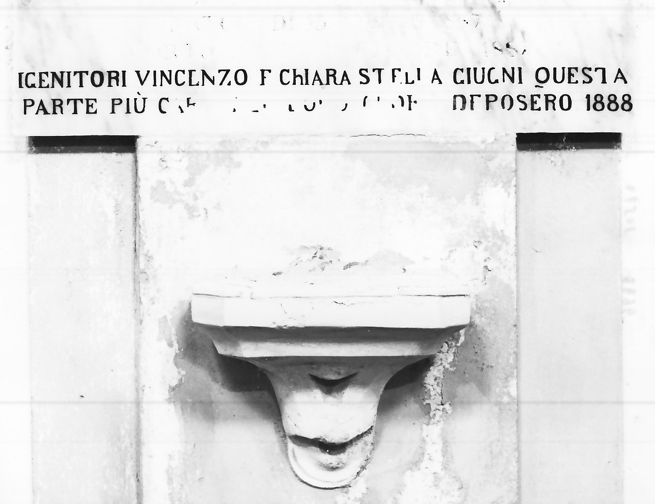 lastra tombale, opera isolata - bottega calabrese (sec. XIX)