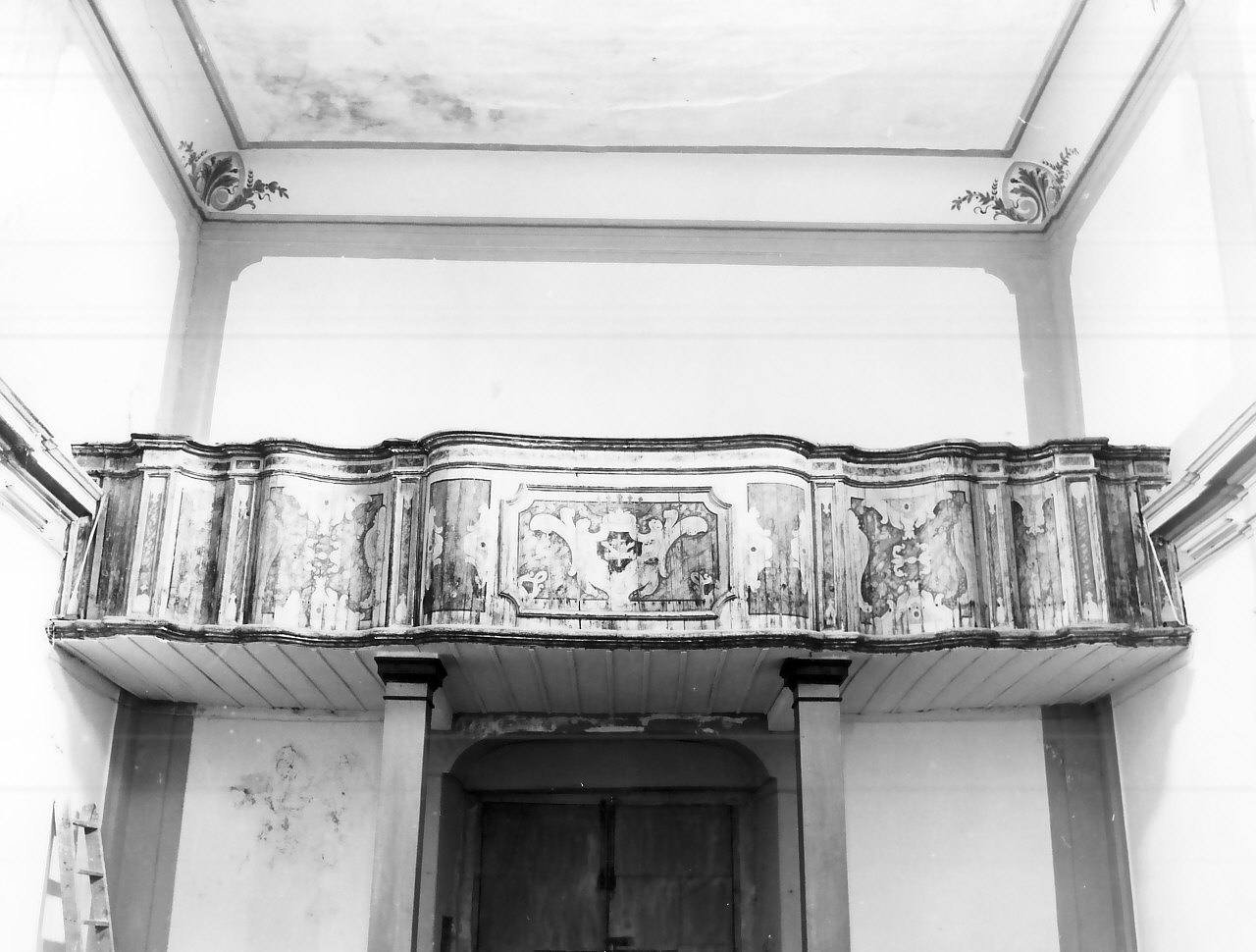 parapetto di cantoria, opera isolata - bottega calabrese (sec. XIX)