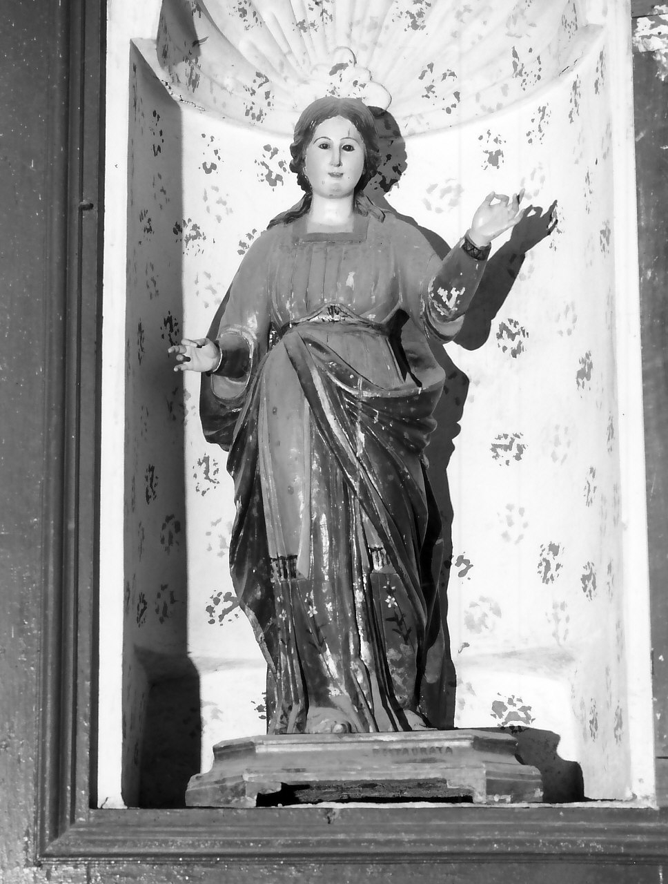 Santa Lucia (statua) - bottega calabrese (seconda metà sec. XIX)