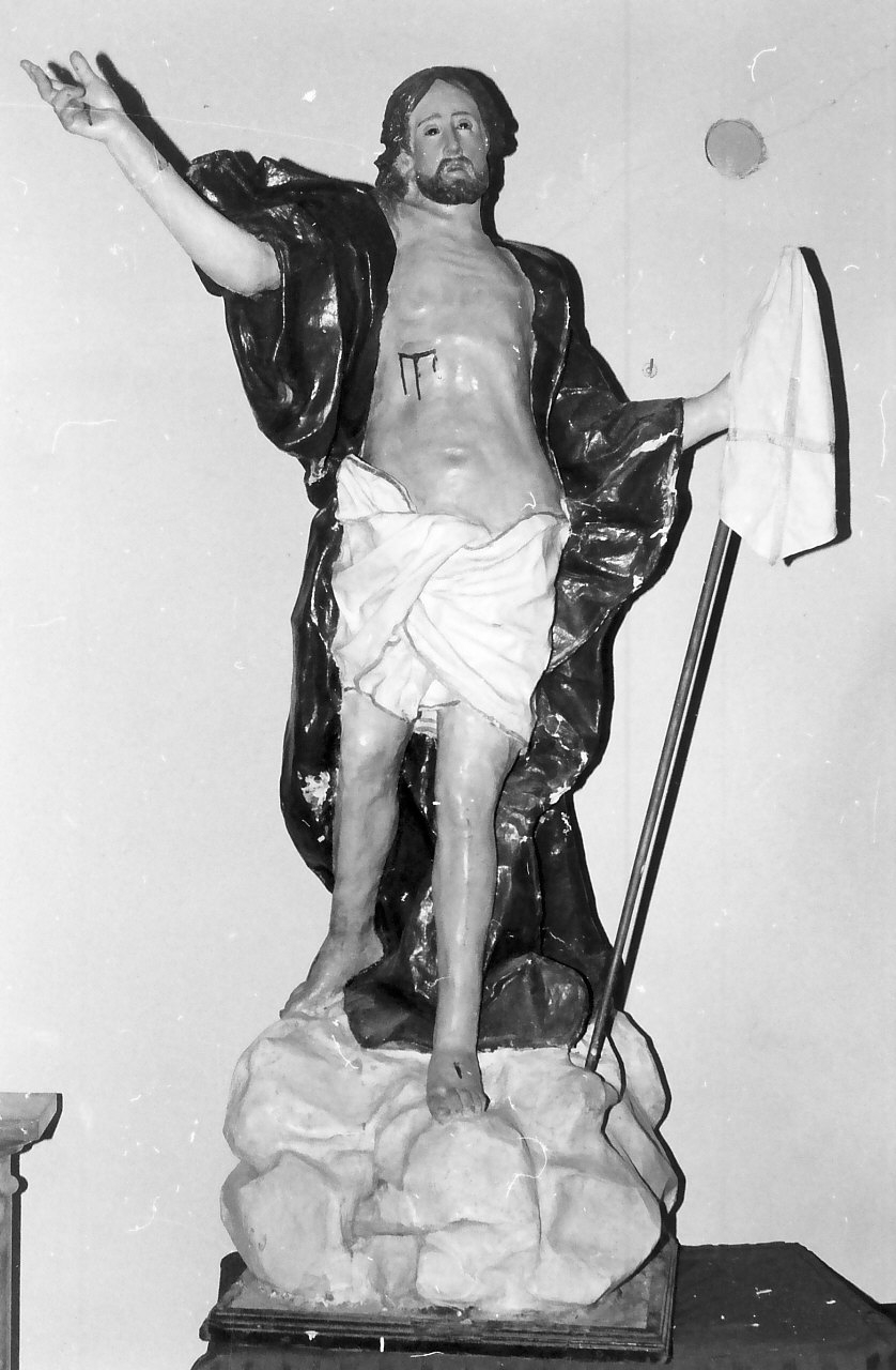Cristo risorto (statua) - bottega pugliese (fine/inizio secc. XIX/ XX)
