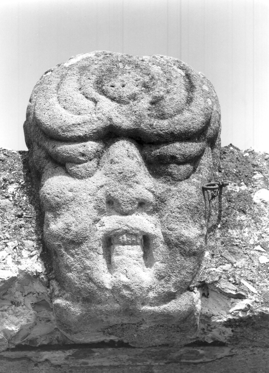 mascherone (scultura, opera isolata) - bottega calabrese (sec. XIX)