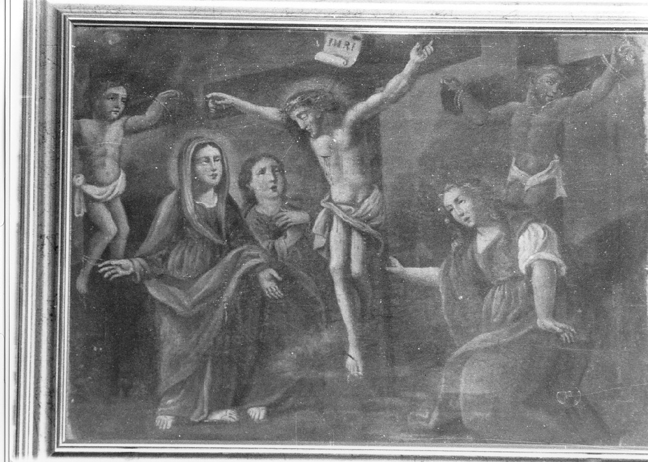 stazioni della via crucis (dipinto, serie) - ambito Italia meridionale (inizio sec. XX)