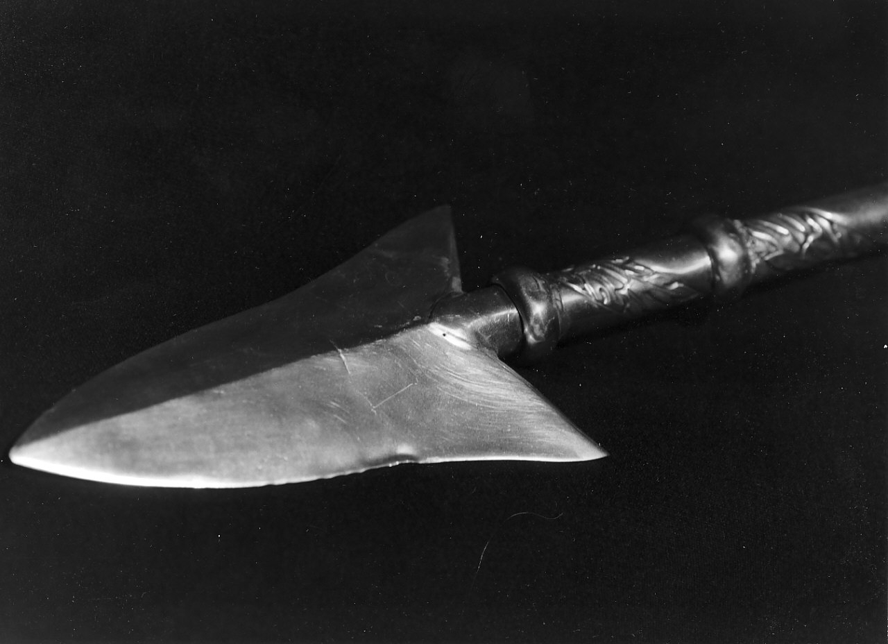 lancia, elemento d'insieme - bottega Italia meridionale (sec. XIX)