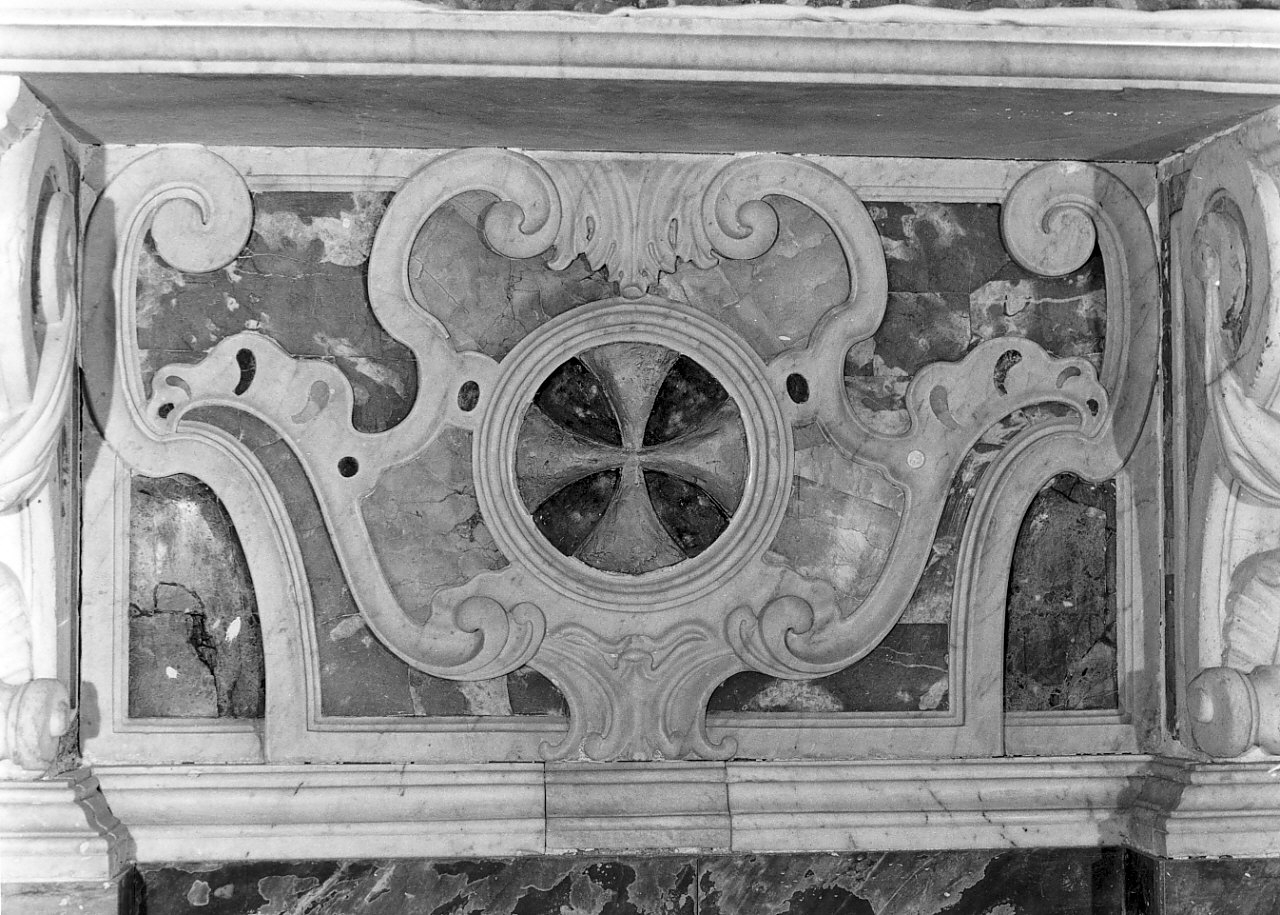 paliotto, elemento d'insieme - bottega Italia meridionale (sec. XIX)