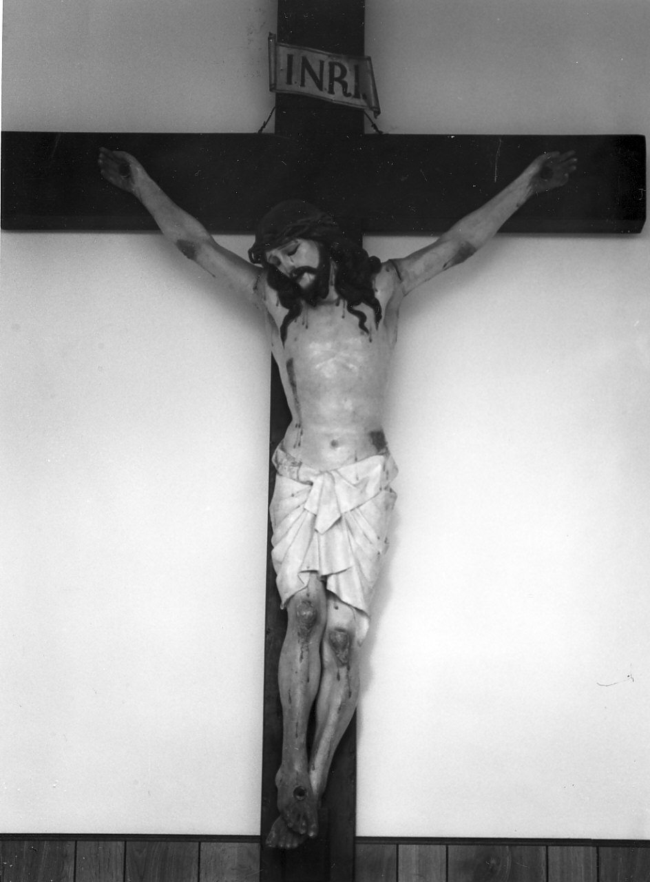 crocifisso, opera isolata - bottega Italia meridionale (inizio sec. XX)