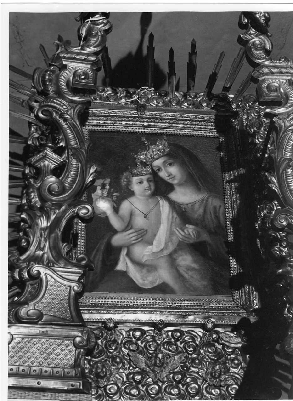 Madonna delle Grazie, Madonna con Bambino (dipinto, opera isolata) - ambito Italia meridionale (sec. XX)