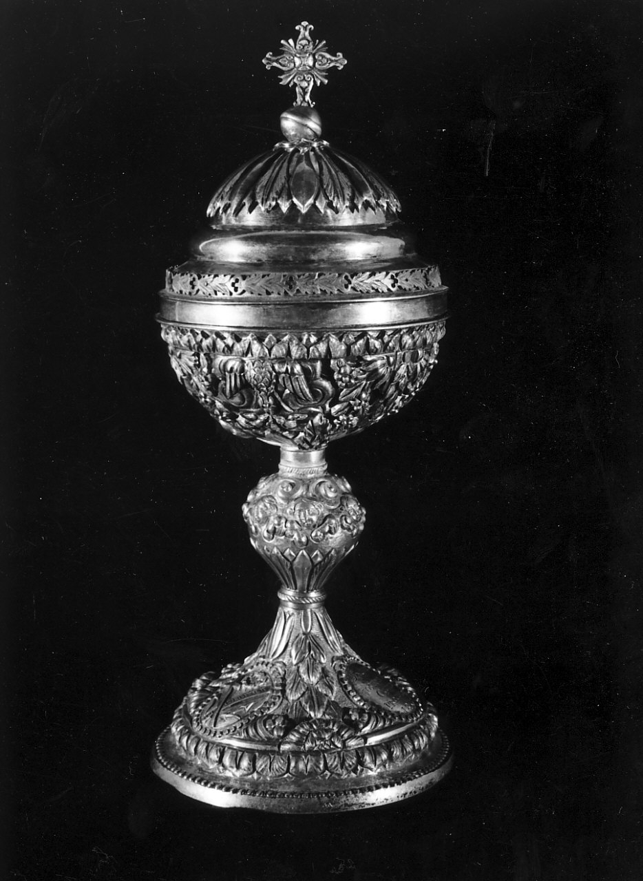 pisside, opera isolata - bottega Italia meridionale (sec. XIX)