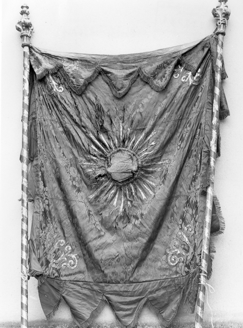 drappo, opera isolata - manifattura calabrese (sec. XIX)