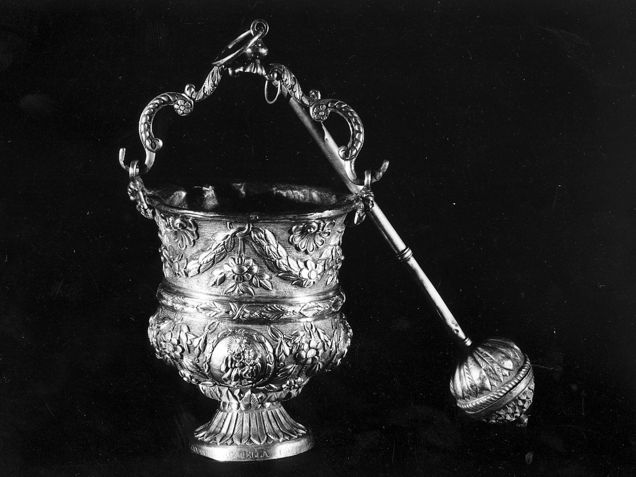 servizio per incensazione, opera isolata - bottega napoletana (sec. XIX)