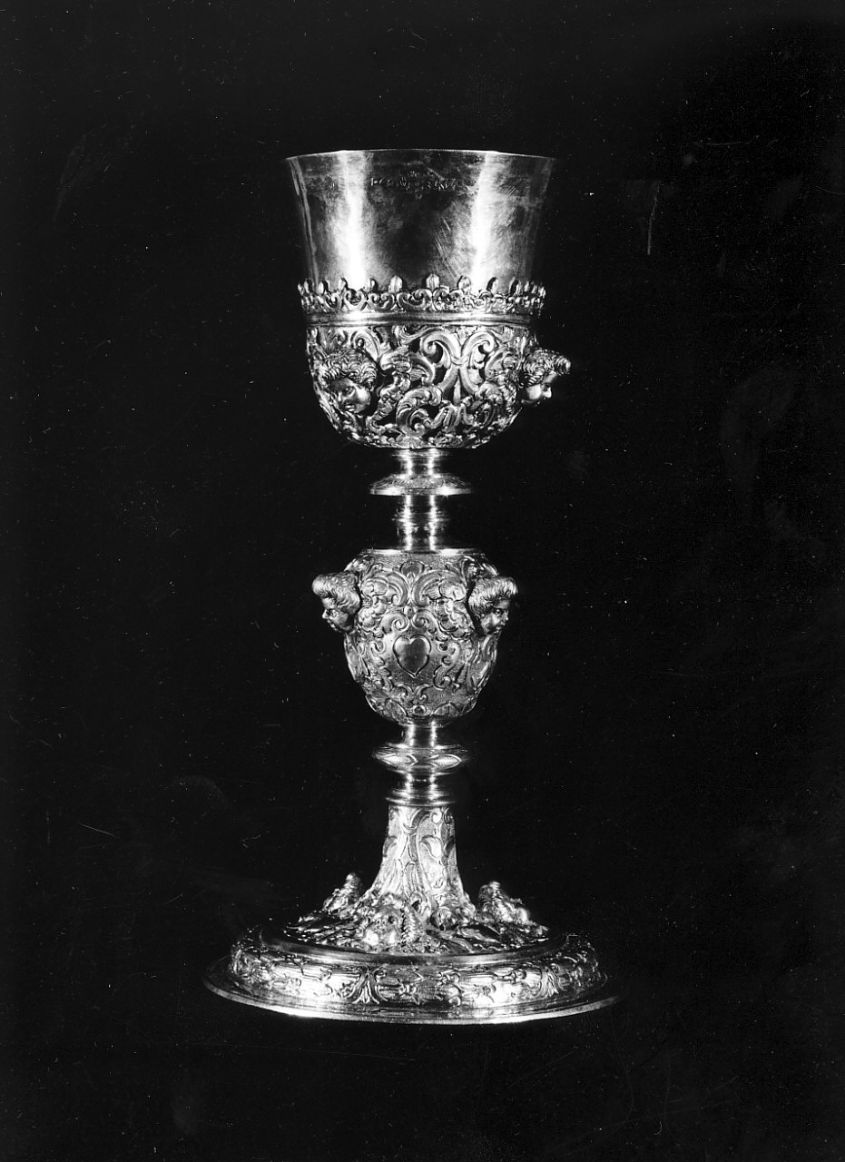 calice, opera isolata di Rizo Diego (seconda metà sec. XVII)
