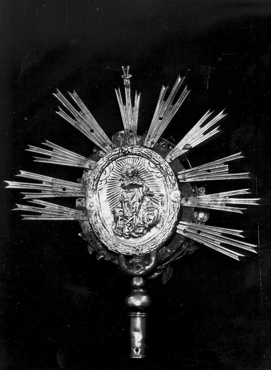 puntale di bastone, opera isolata - bottega Italia meridionale (sec. XVIII)