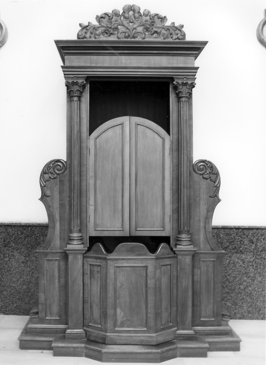 confessionale, opera isolata - bottega calabrese (primo quarto sec. XX)