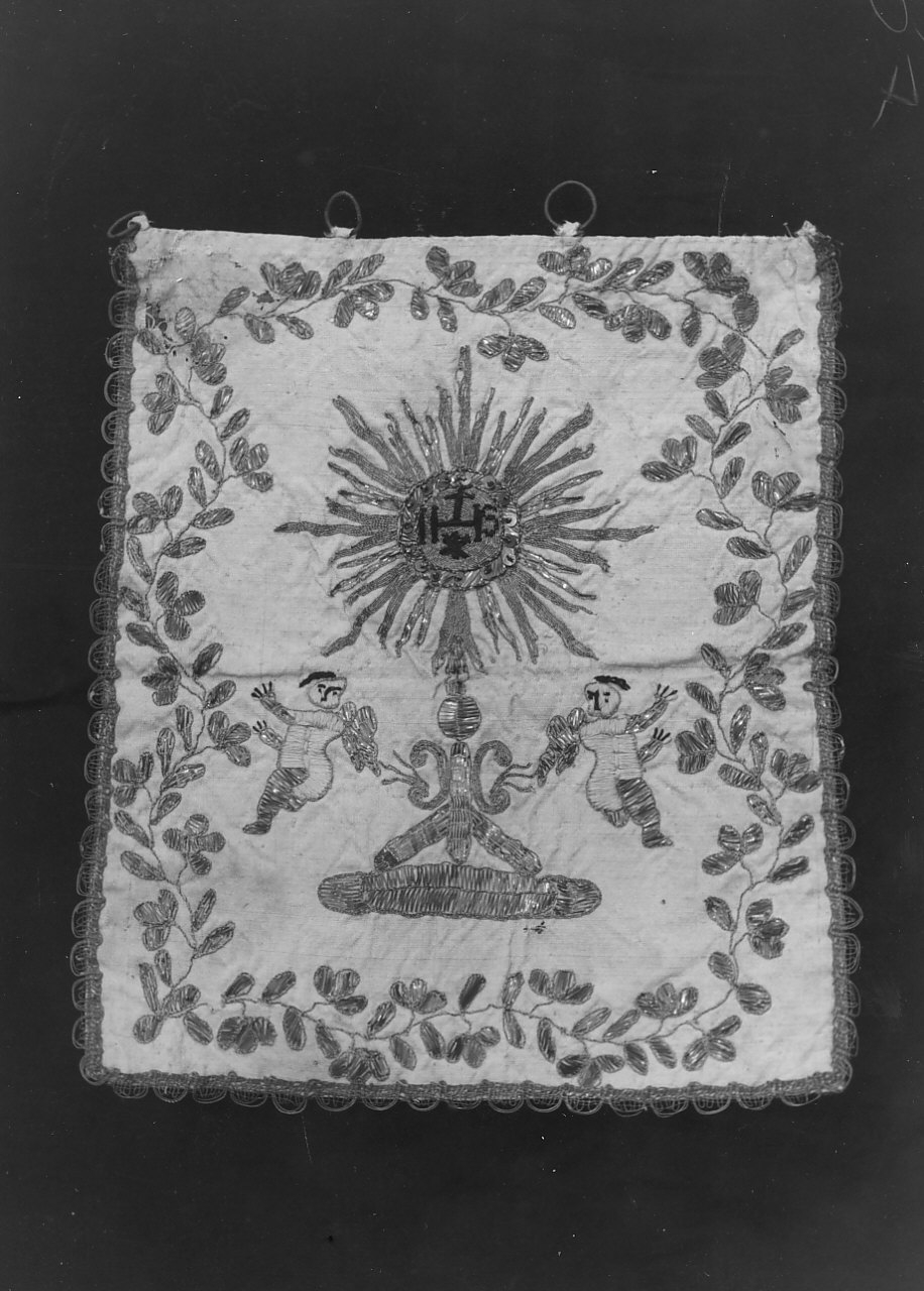 conopeo di tabernacolo, opera isolata - manifattura calabrese (fine sec. XIX)