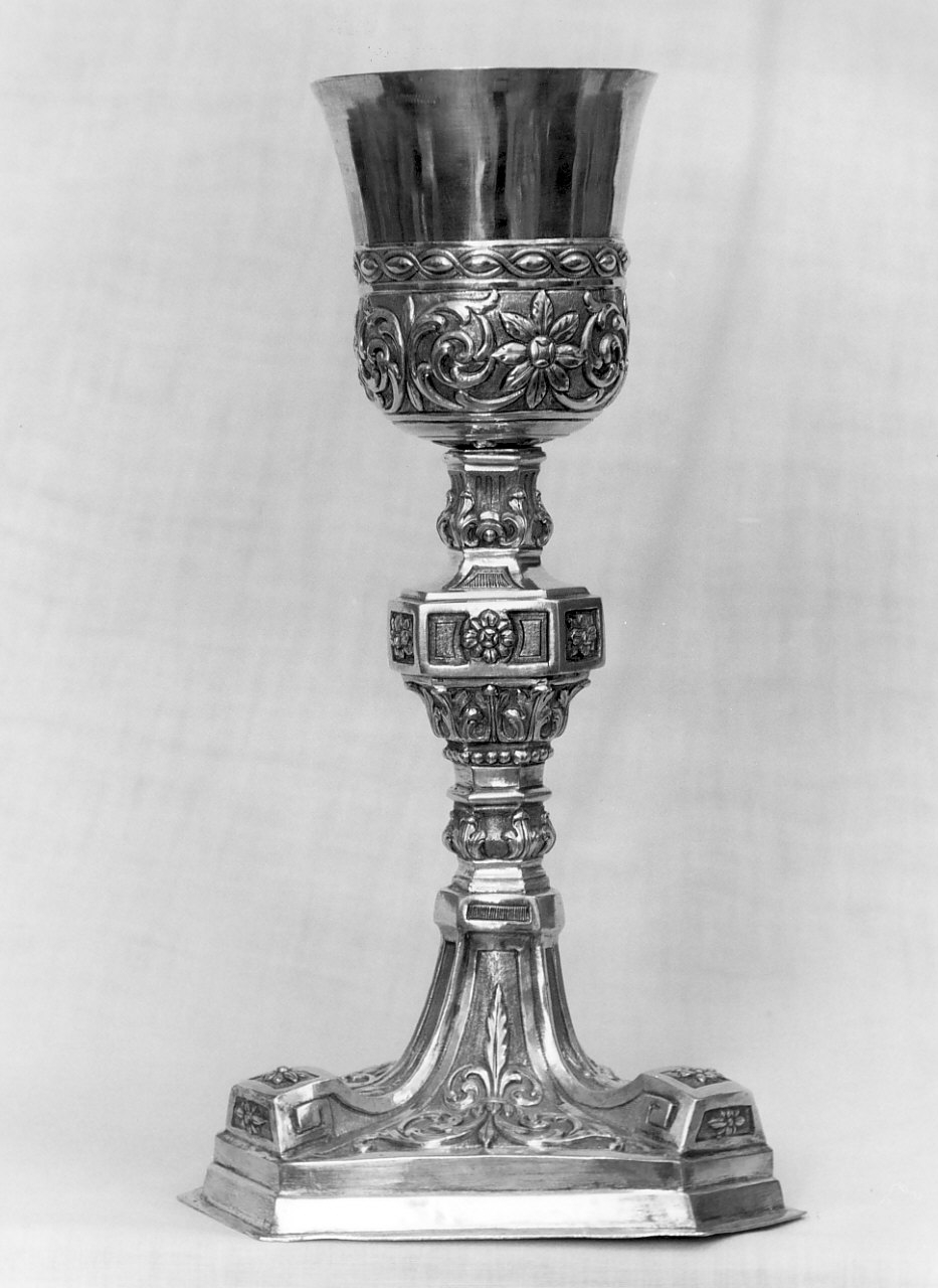 calice, opera isolata - manifattura calabrese (sec. XVIII)