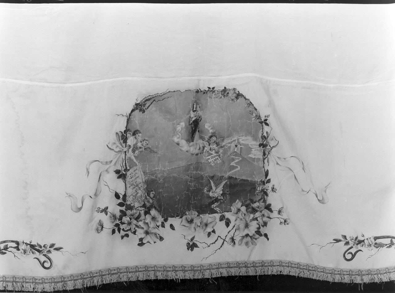 tovaglia d'altare, opera isolata - manifattura Italia meridionale (sec. XX)