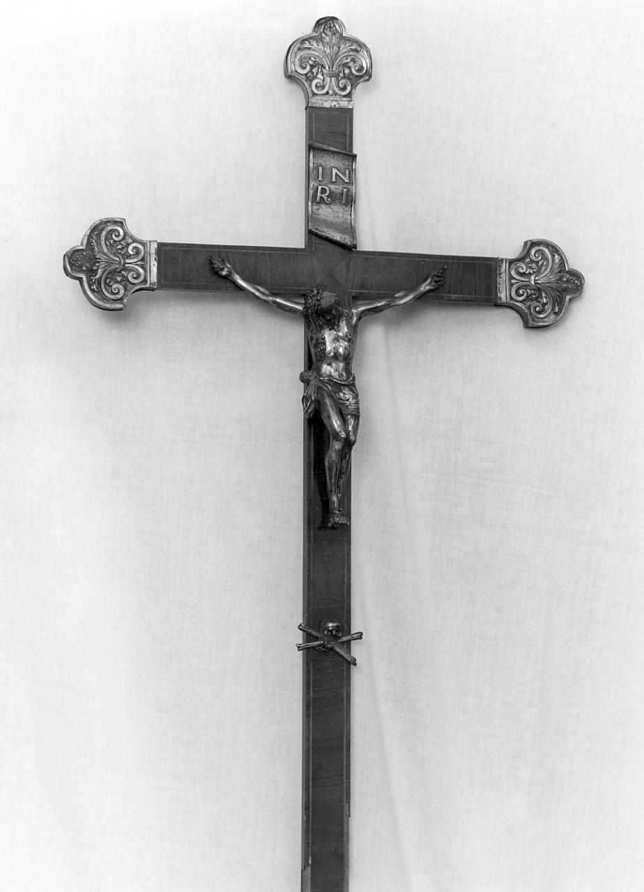 crocifisso, opera isolata - bottega calabrese (metà sec. XIX)