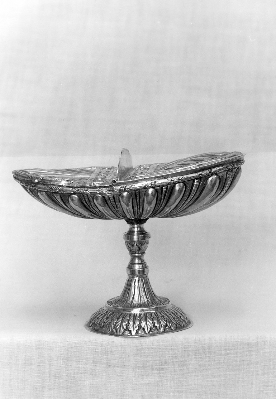 navicella portaincenso, opera isolata - bottega calabrese (sec. XIX)