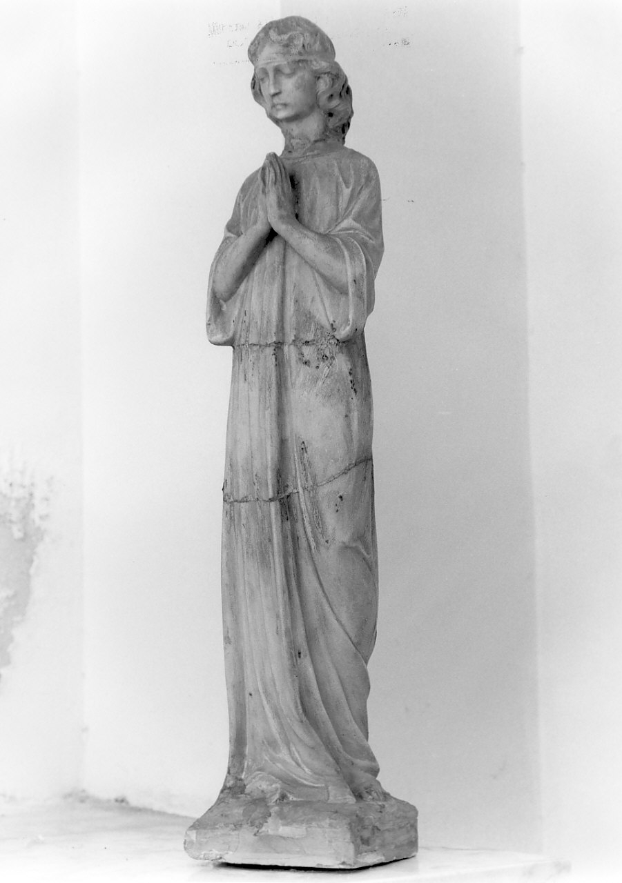 angelo (statua, opera isolata) - bottega calabrese (inizio sec. XX)
