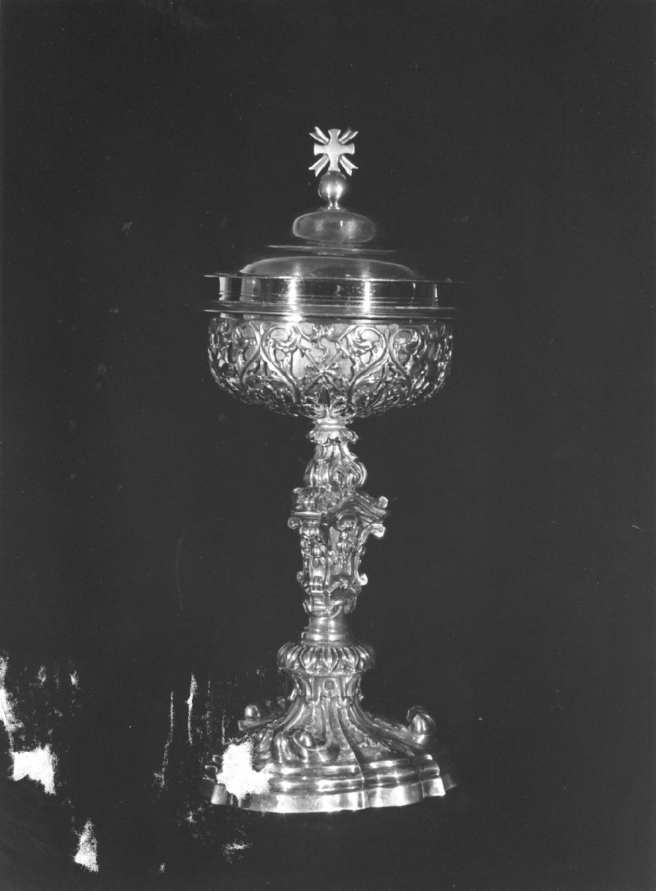 pisside - bottega napoletana (sec. XIX)