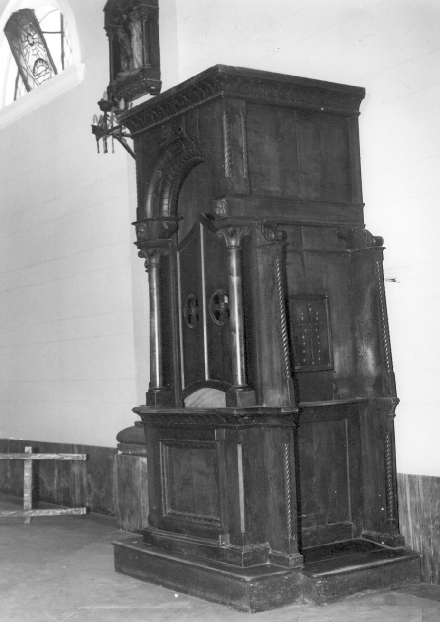 confessionale, serie - bottega della Val Gardena (sec. XX)