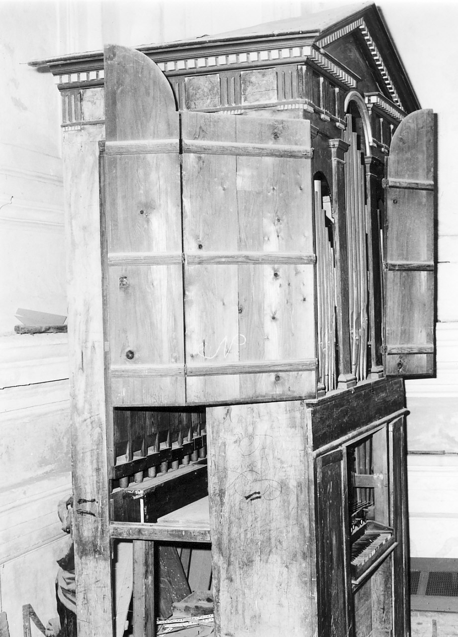 cassa d'organo, opera isolata - bottega calabrese (fine/inizio secc. XIX/ XX)