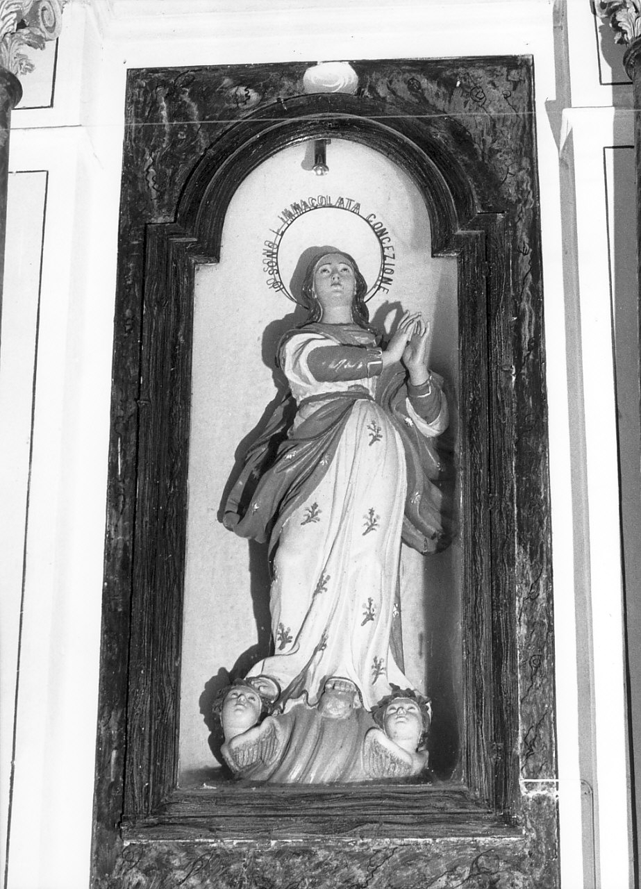 Immacolata Concezione (scultura, opera isolata) - bottega Italia meridionale (sec. XVIII)