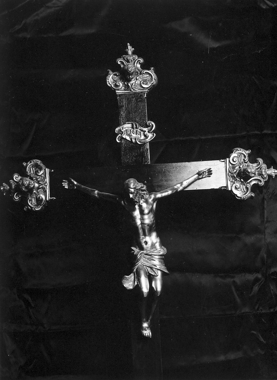 croce processionale, opera isolata - bottega calabrese (sec. XIX)