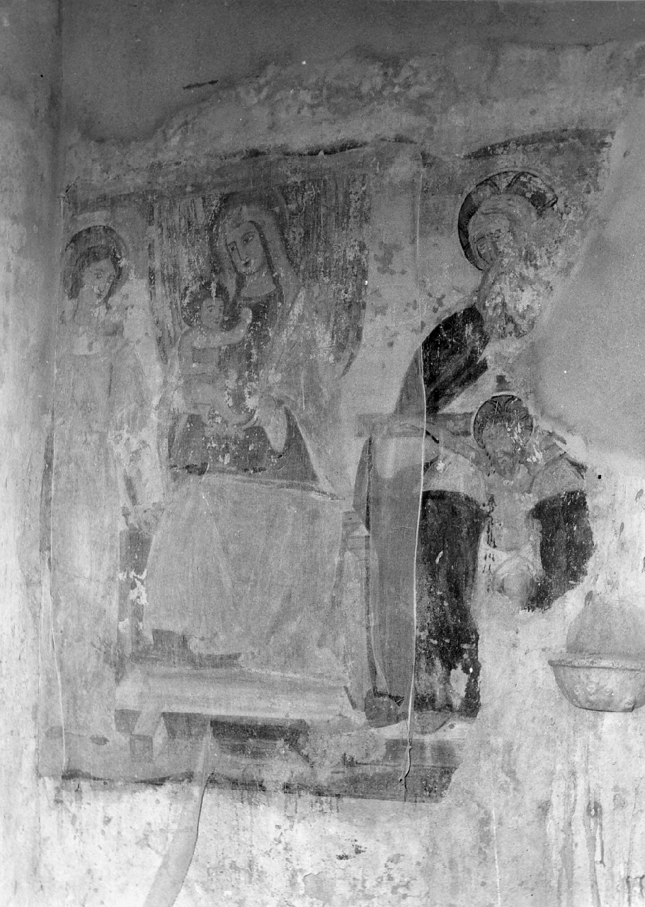 Madonna con Bambino (dipinto, opera isolata) - ambito Italia meridionale (sec. XVI)