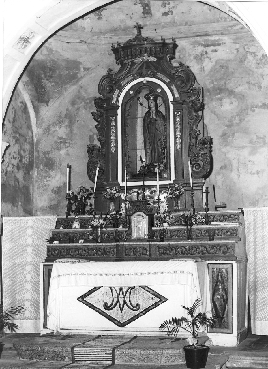 altare, opera isolata - bottega calabrese (sec. XVIII)