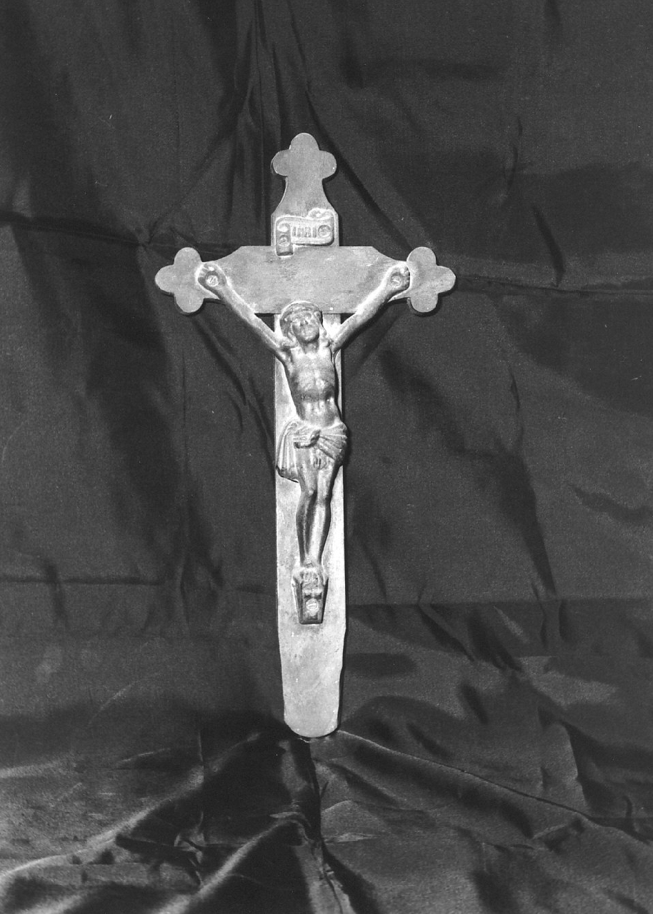 croce d'altare, opera isolata - bottega calabrese (sec. XIX)
