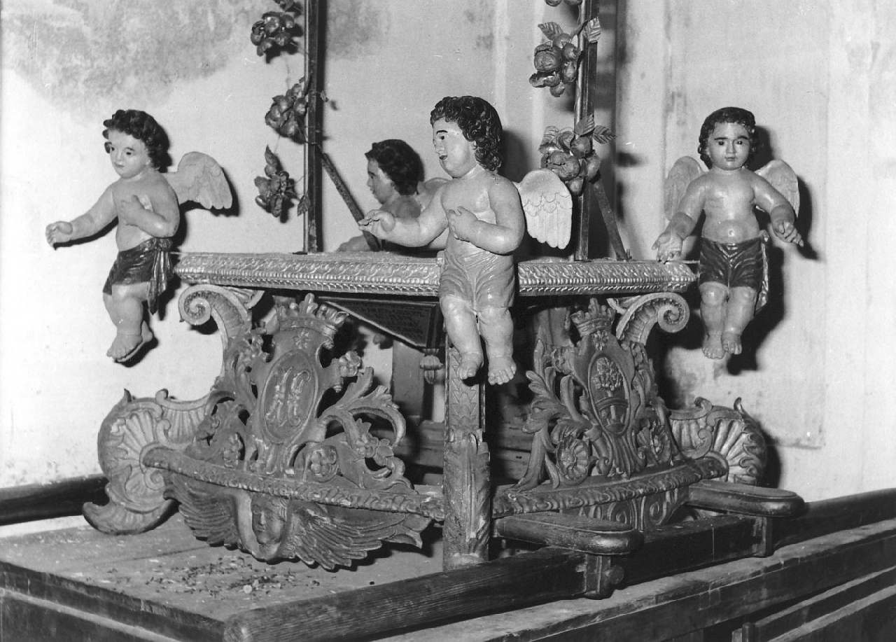 angeli (scultura, serie) - bottega calabrese (sec. XVIII)