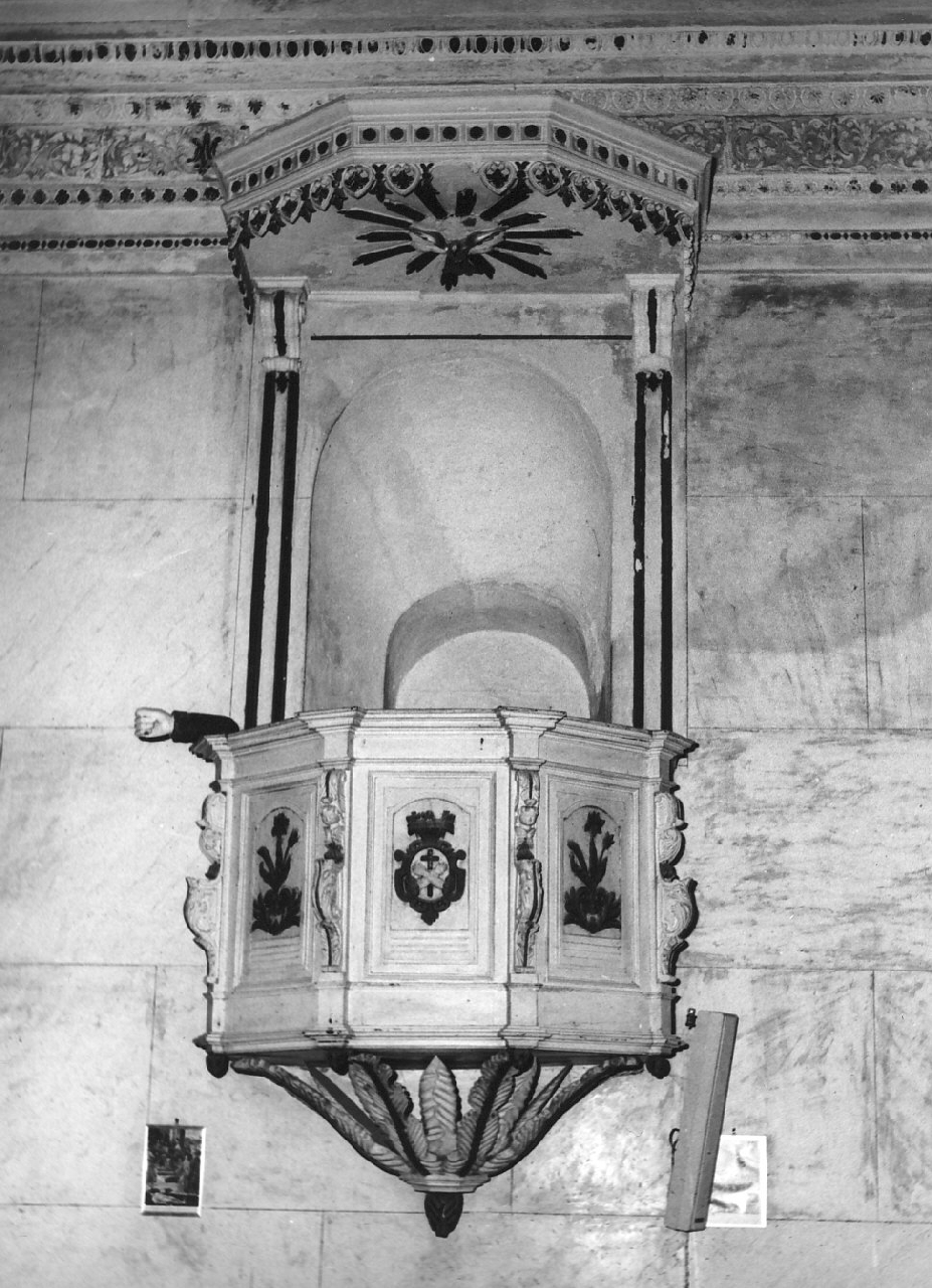 pulpito, opera isolata - bottega Italia meridionale (sec. XIX)