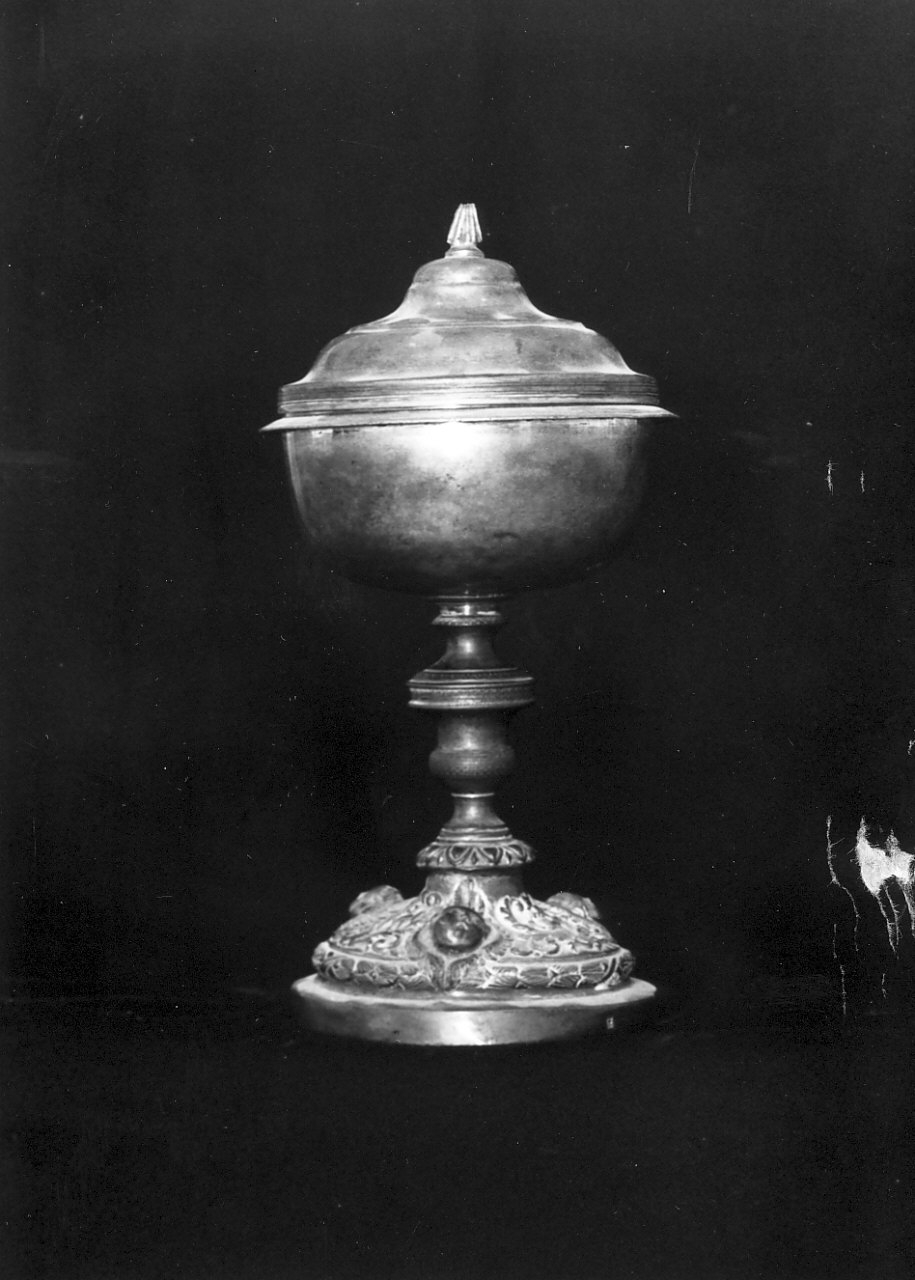 pisside, opera isolata di Sisino Gabriele (sec. XIX)