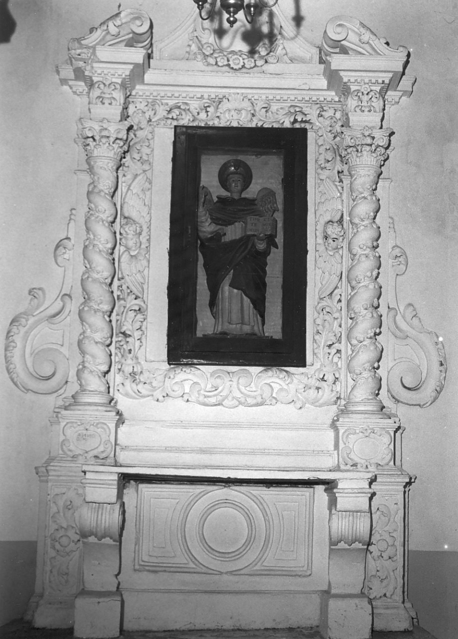 altare, opera isolata - bottega Italia meridionale (inizio sec. XVIII)