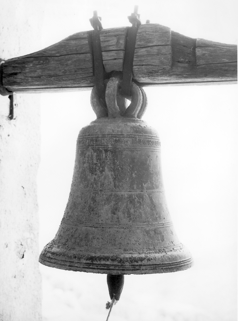 campana, opera isolata - bottega Italia meridionale (sec. XIX)