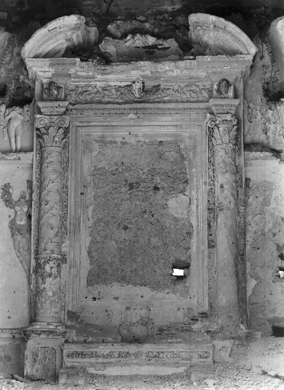 cornice architettonica, opera isolata - bottega calabrese (sec. XVIII)