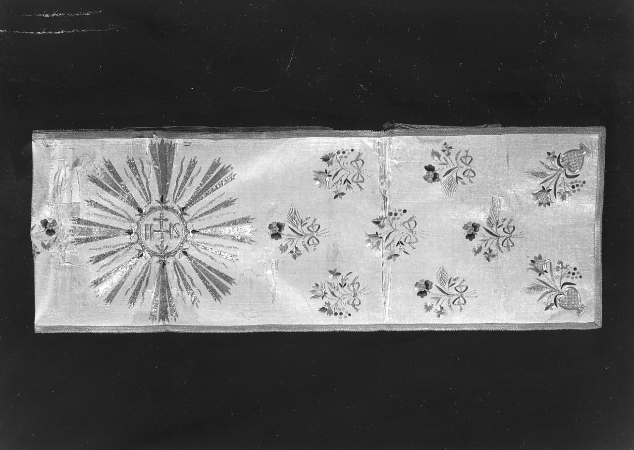 velo omerale, opera isolata - manifattura calabrese (sec. XIX)