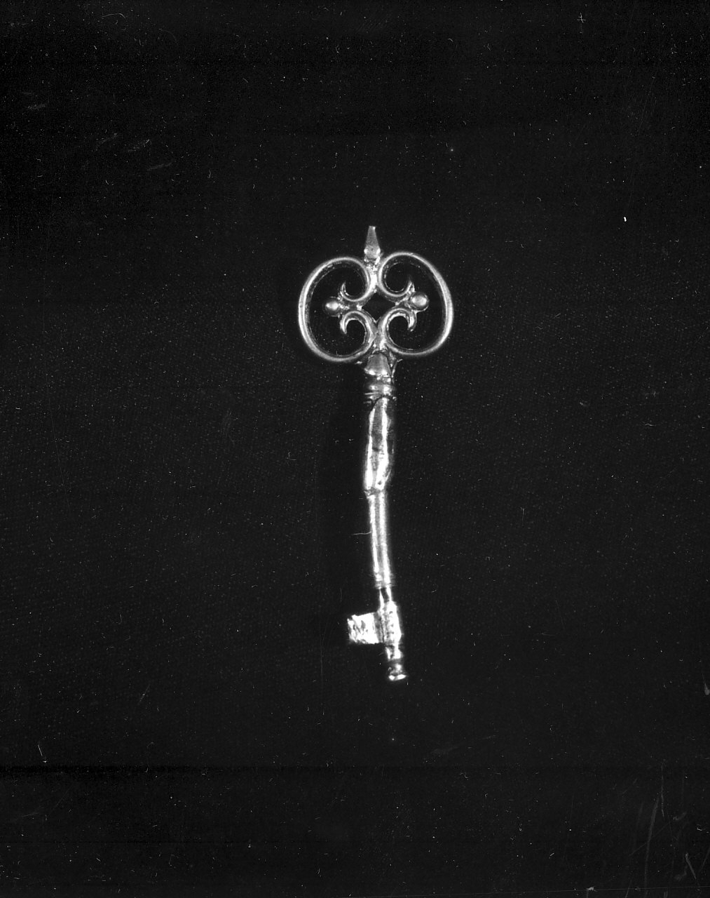 chiave del tabernacolo, opera isolata - bottega Italia meridionale (fine/inizio secc. XVIII/ XIX)