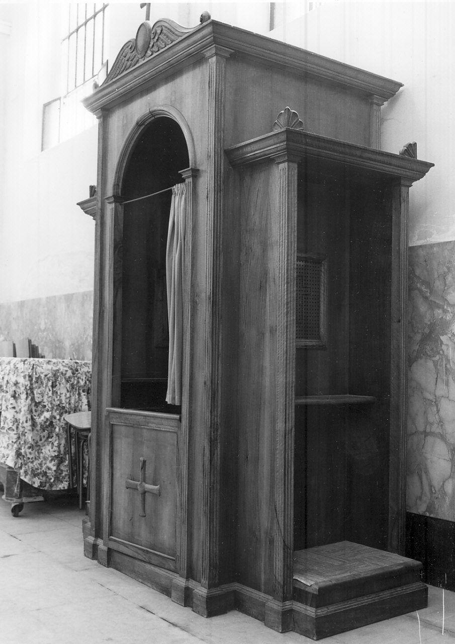 confessionale, serie - bottega Italia meridionale (inizio sec. XX)