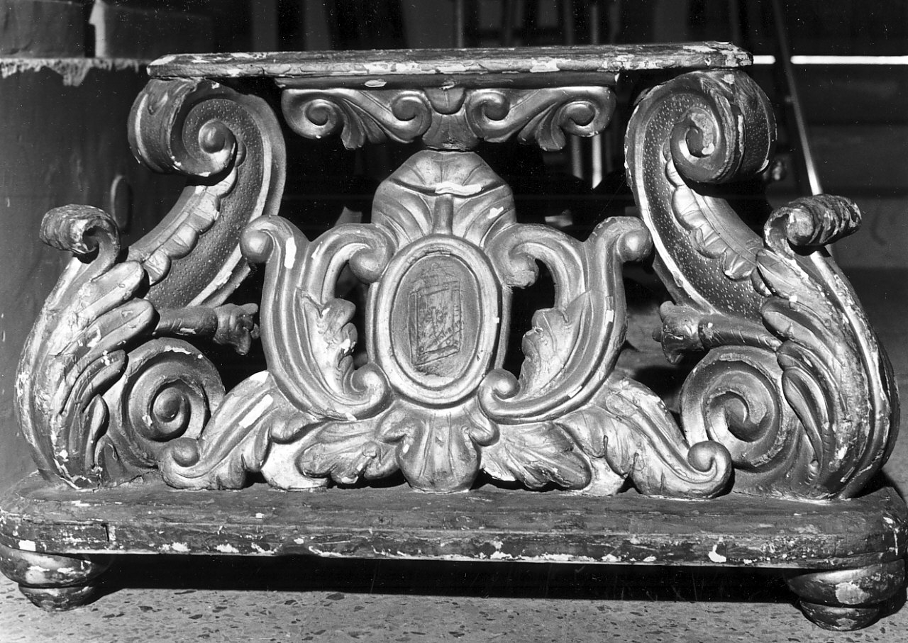 base processionale - bottega Italia meridionale (sec. XVIII)