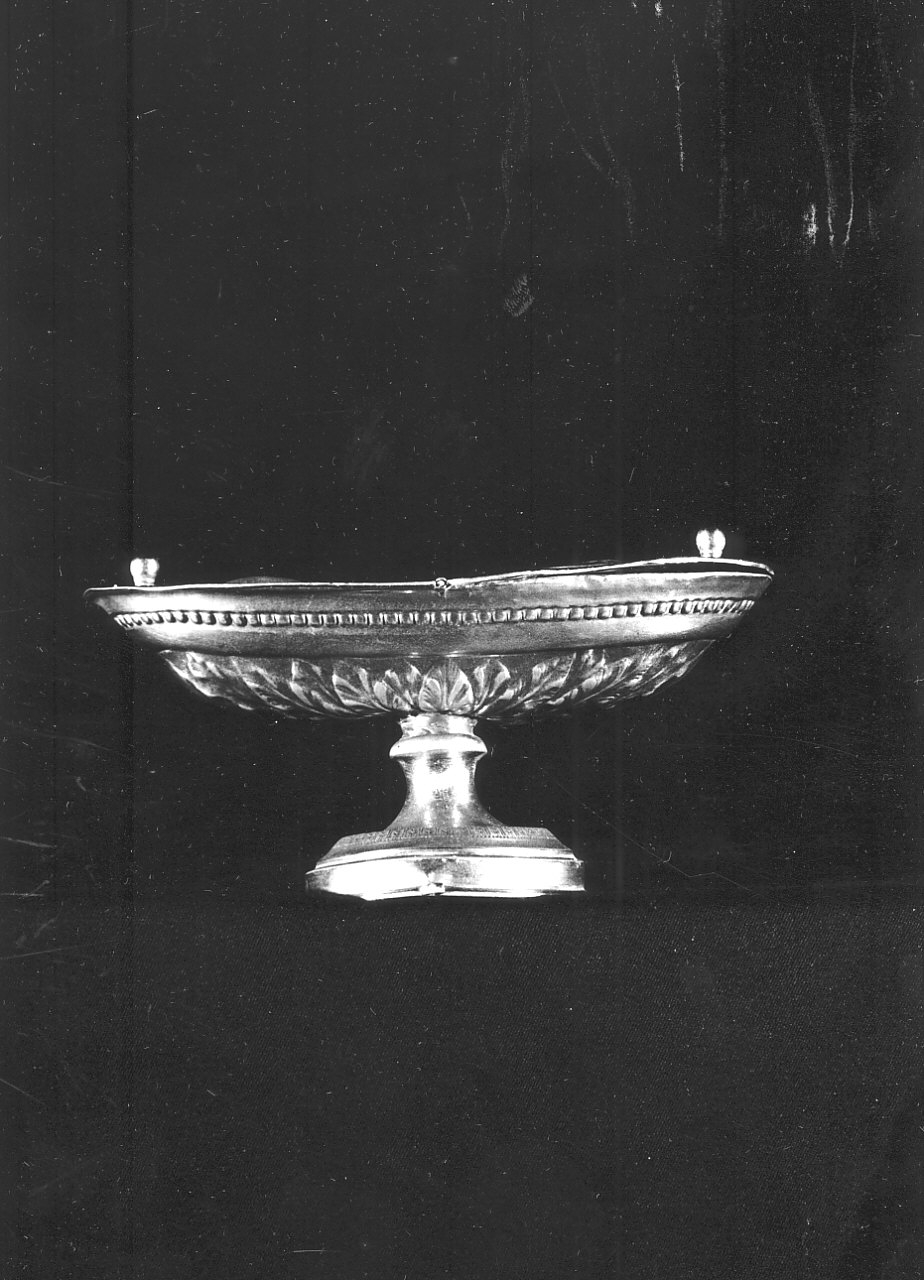 navicella portaincenso di Broggi Francesco (fine sec. XIX)