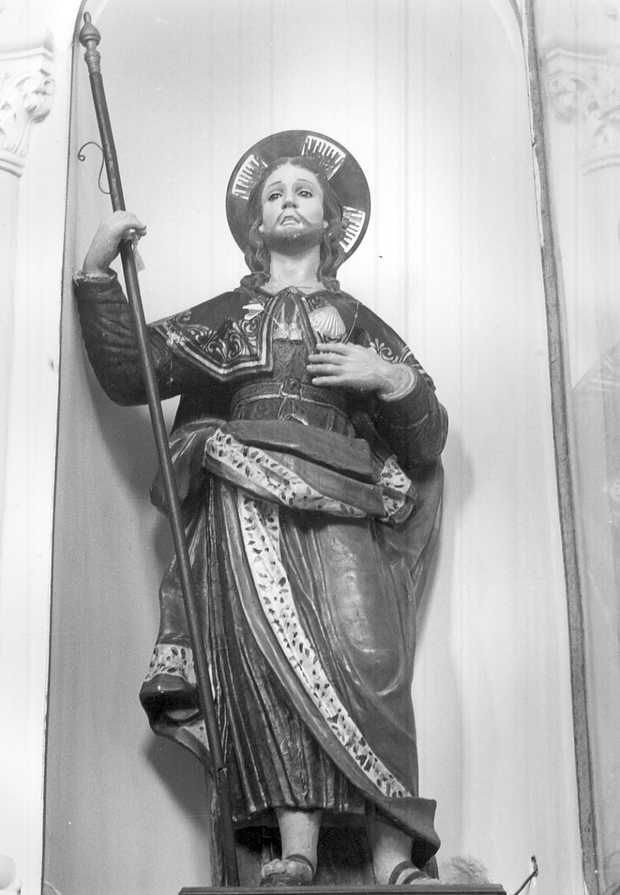 Sant'Alessio (statua, opera isolata) - bottega calabrese (sec. XIX)