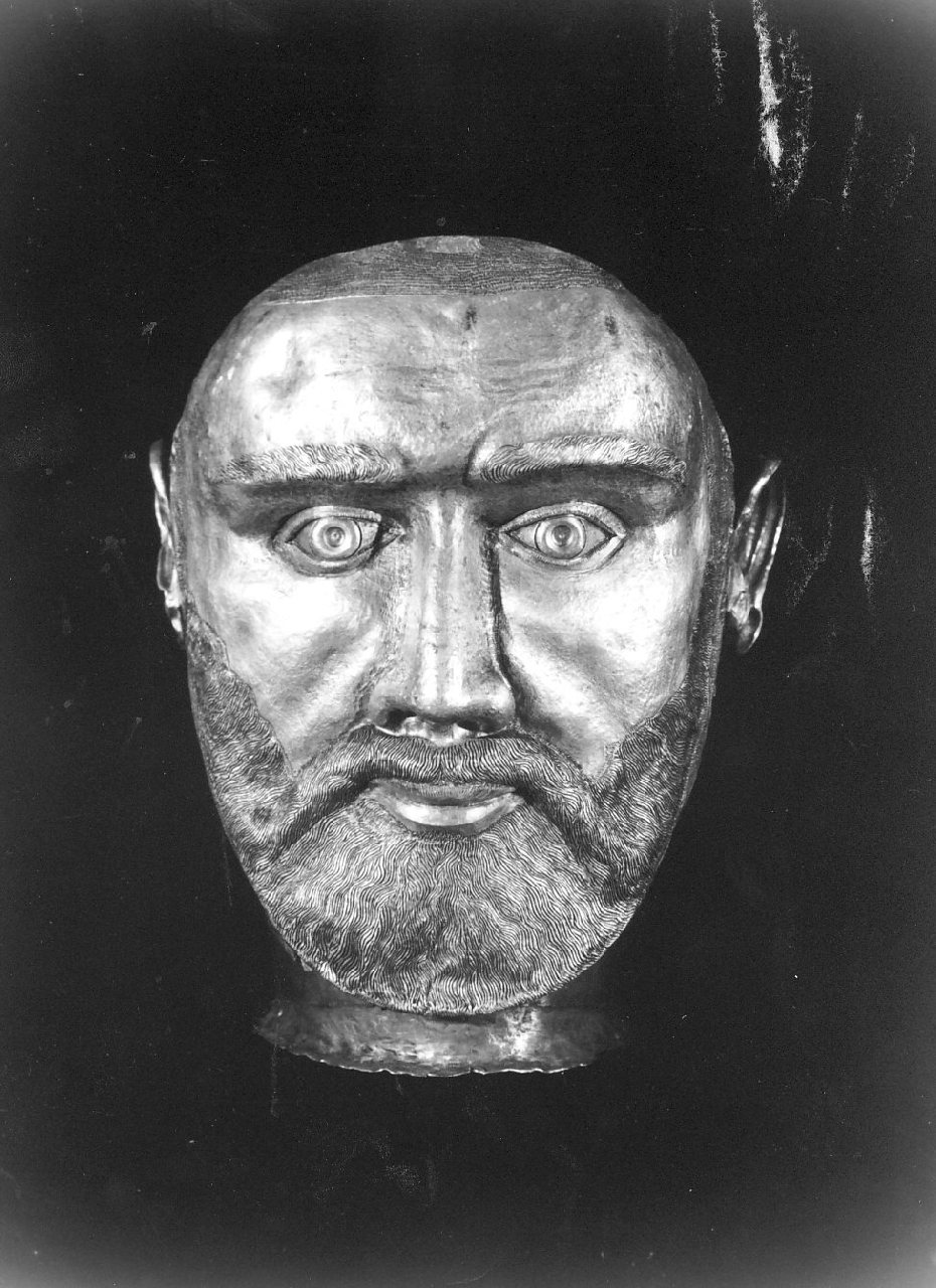 reliquiario antropomorfo - a testa, opera isolata - bottega Italia meridionale (sec. XVII)