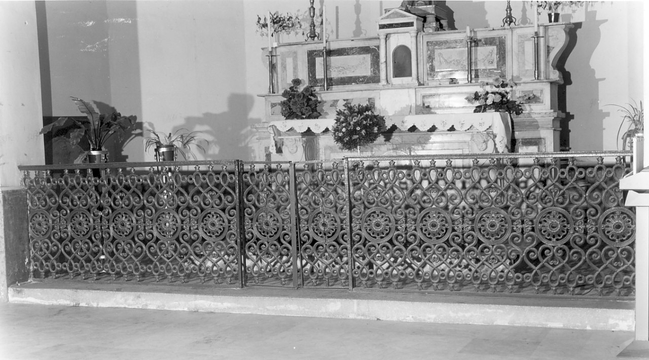 balaustrata, serie - bottega calabrese (sec. XX)