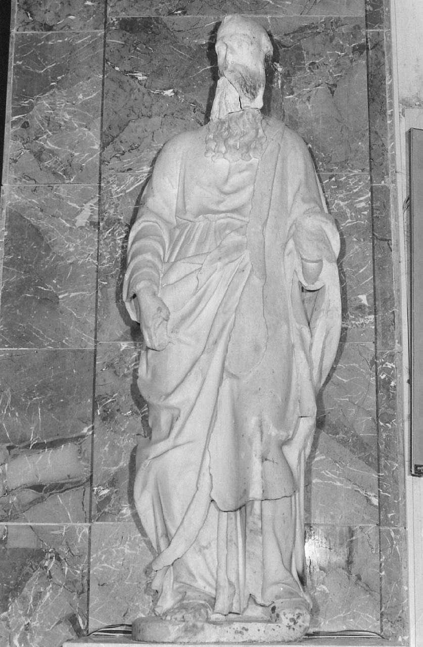 San Paolo Apostolo (statua, opera isolata) - bottega romana (sec. XVII)