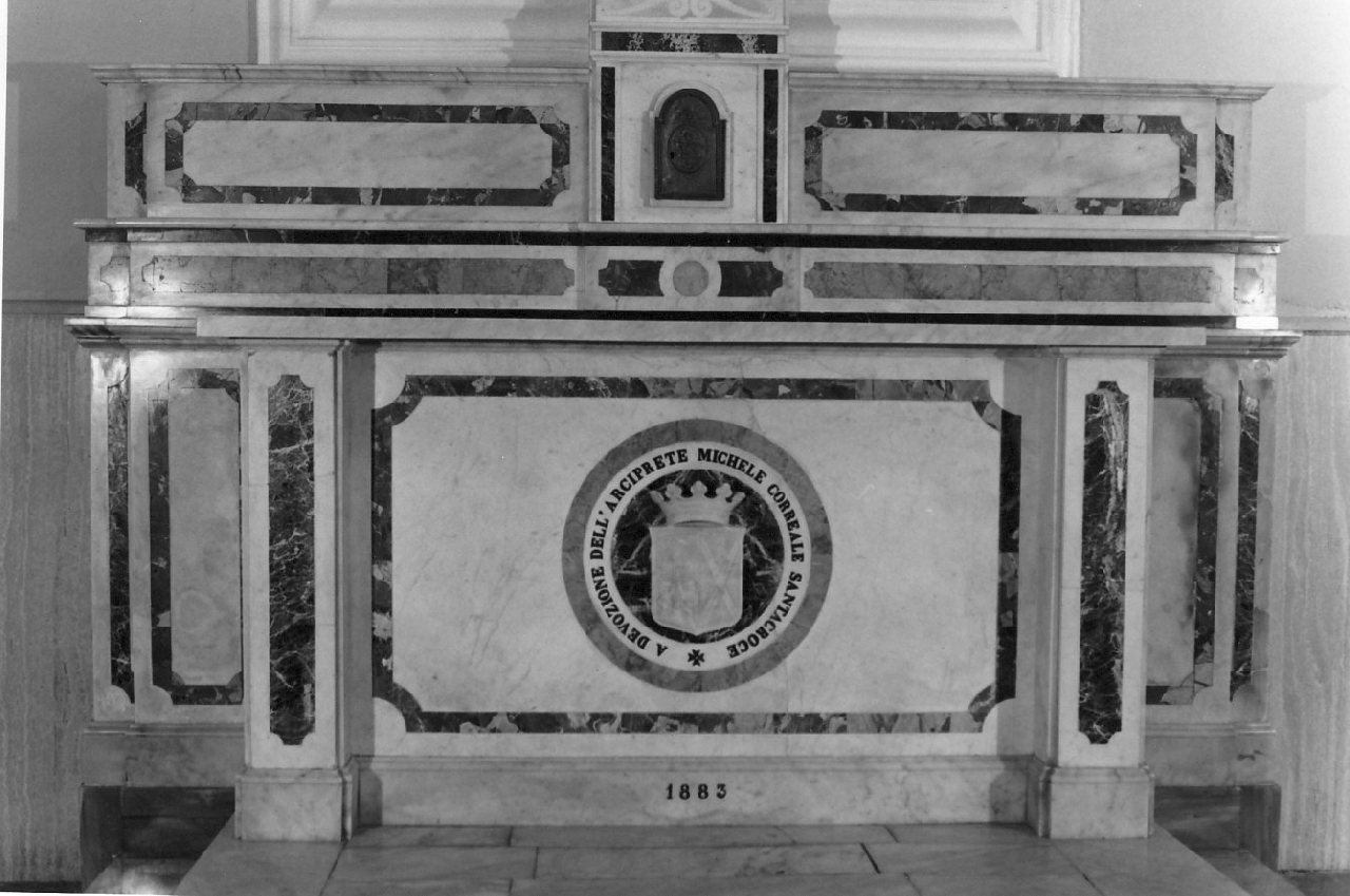 altare, insieme di Correale G (sec. XIX)