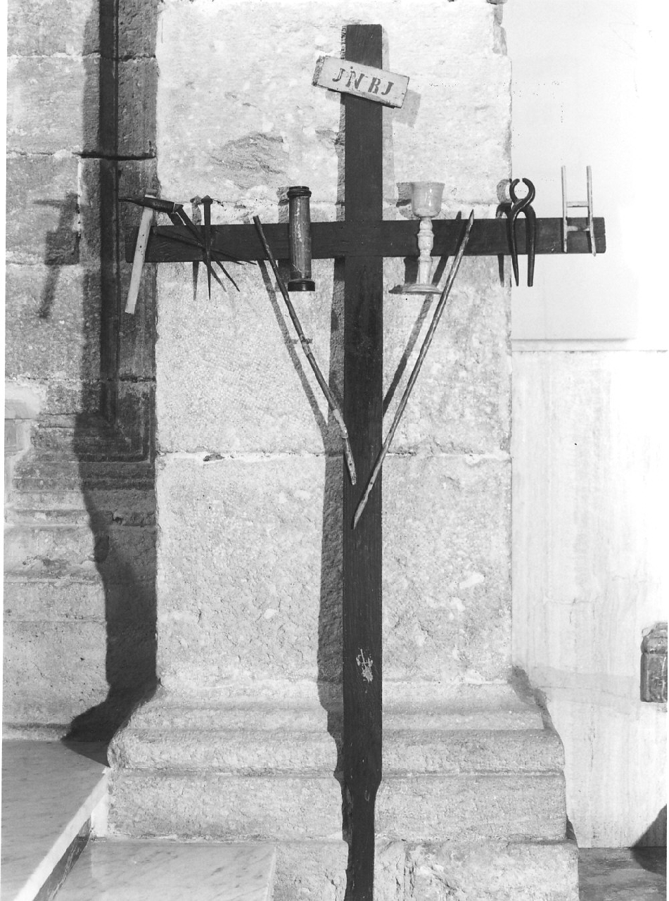 croce penitenziale, opera isolata - bottega calabrese (sec. XIX)