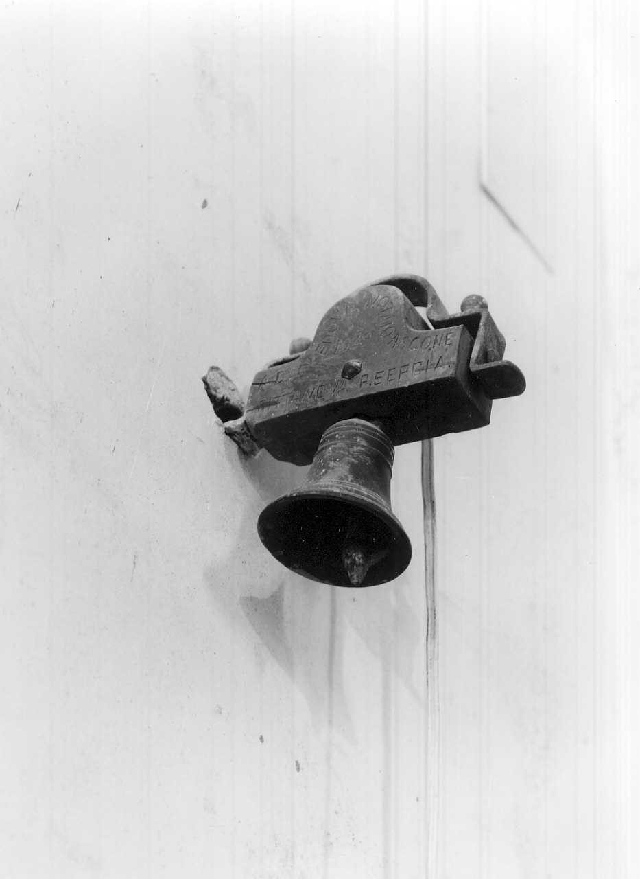 campanella di sacrestia, opera isolata - bottega calabrese (sec. XIX)