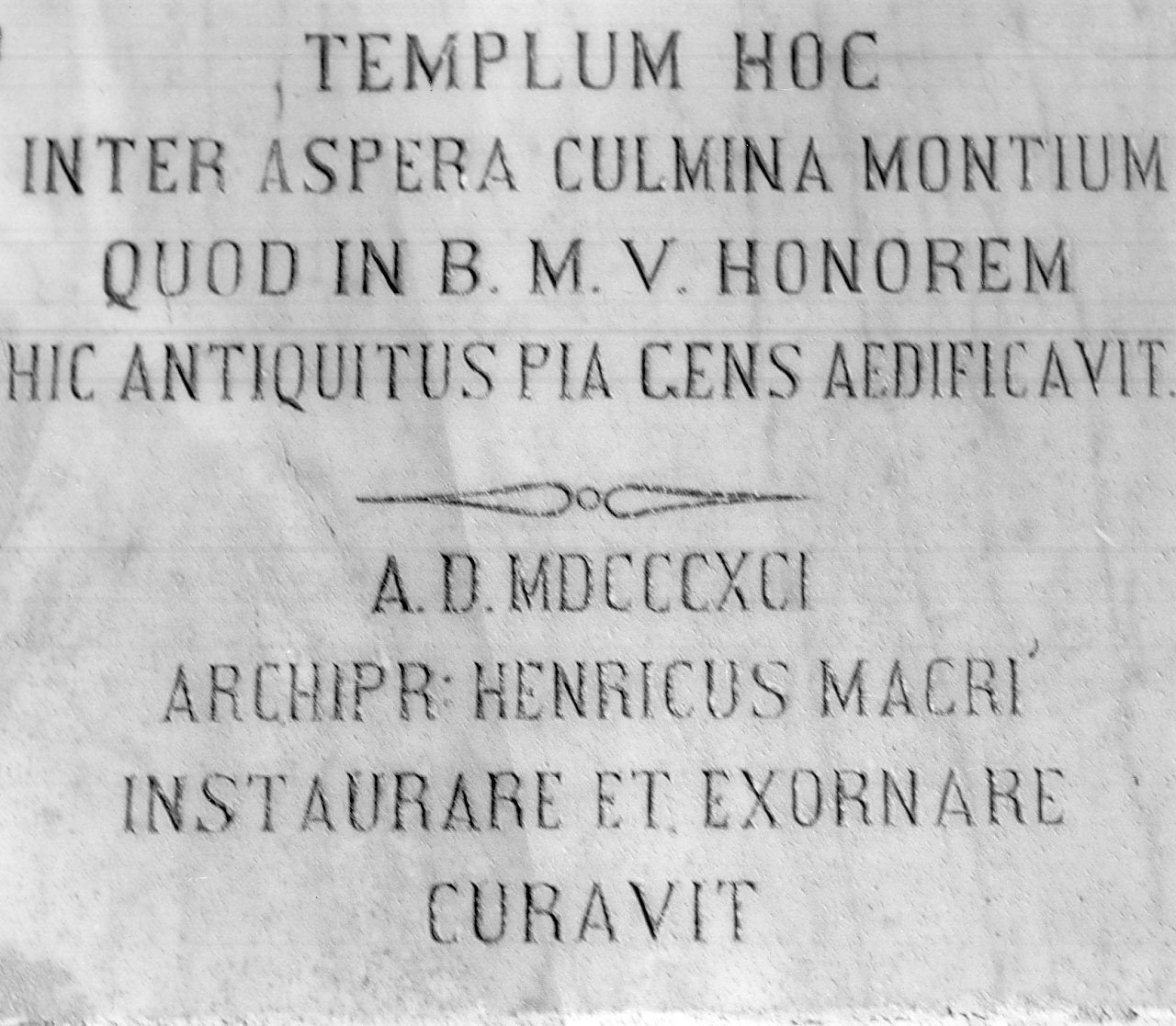 lapide, opera isolata - bottega calabrese (sec. XIX)